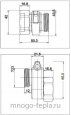 Смесительный узел для теплого пола JH-1037 TIM - №11