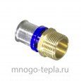 Пресс - штуцер 26 х 1" НР TIM F-S2604M - №4