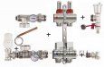 Комплект для монтажа смесительной группы к теплому полу TIM (M317-4) 1" - №3
