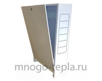 Шкаф коллекторный наружный глубокий 4-5 выходов ШРНГ-1 (652*150*457) - №1