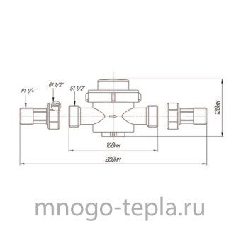 Счетчик воды Норма СВКМ-32 Г (универс. с КМЧ) - №1