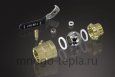 Кран шаровый 2" ГГ TIM (DE1213X) никелированный усиленный прямой - рычаг - №5