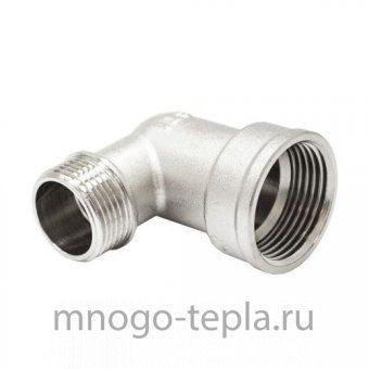 Угольник 3/4" х 1/2" В-Н никелированный латунный - №1