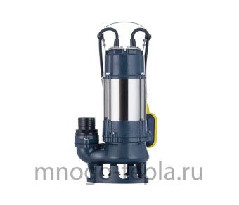 Насос дренажный фекальный UNIPUMP FEKAPUMP V450F, 450 Вт, размер фракций до 25 мм, напор до 8.5 м, с поплавком - №1