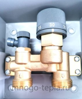 Регулировочный короб для контура теплого пола ZEISSLER ZSu.431.01ER, регулировка по температуре теплоносителя - №1