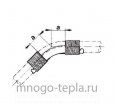 Фиксатор поворота 45° TIM FZ016A стальной с пружинами - №4