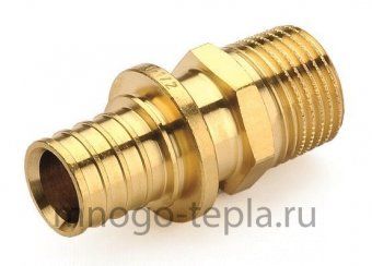 Штуцер аксиальный переходной 3/4" НР - 20 (2.8) TIM H-S2003M - №1