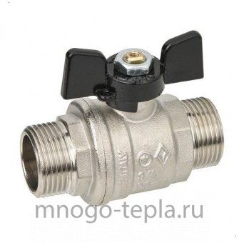 Кран шаровый Бугатти (Bugatti Oregon 327) 3/4" Ш/Ш - №1