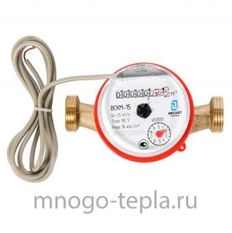 Счетчик воды Декаст ВСКМ-15 ДГ (110 мм, с КМЧ) - №1