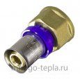 Пресс - муфта 20 х 1/2" ВР TIM F-S2002F - №2